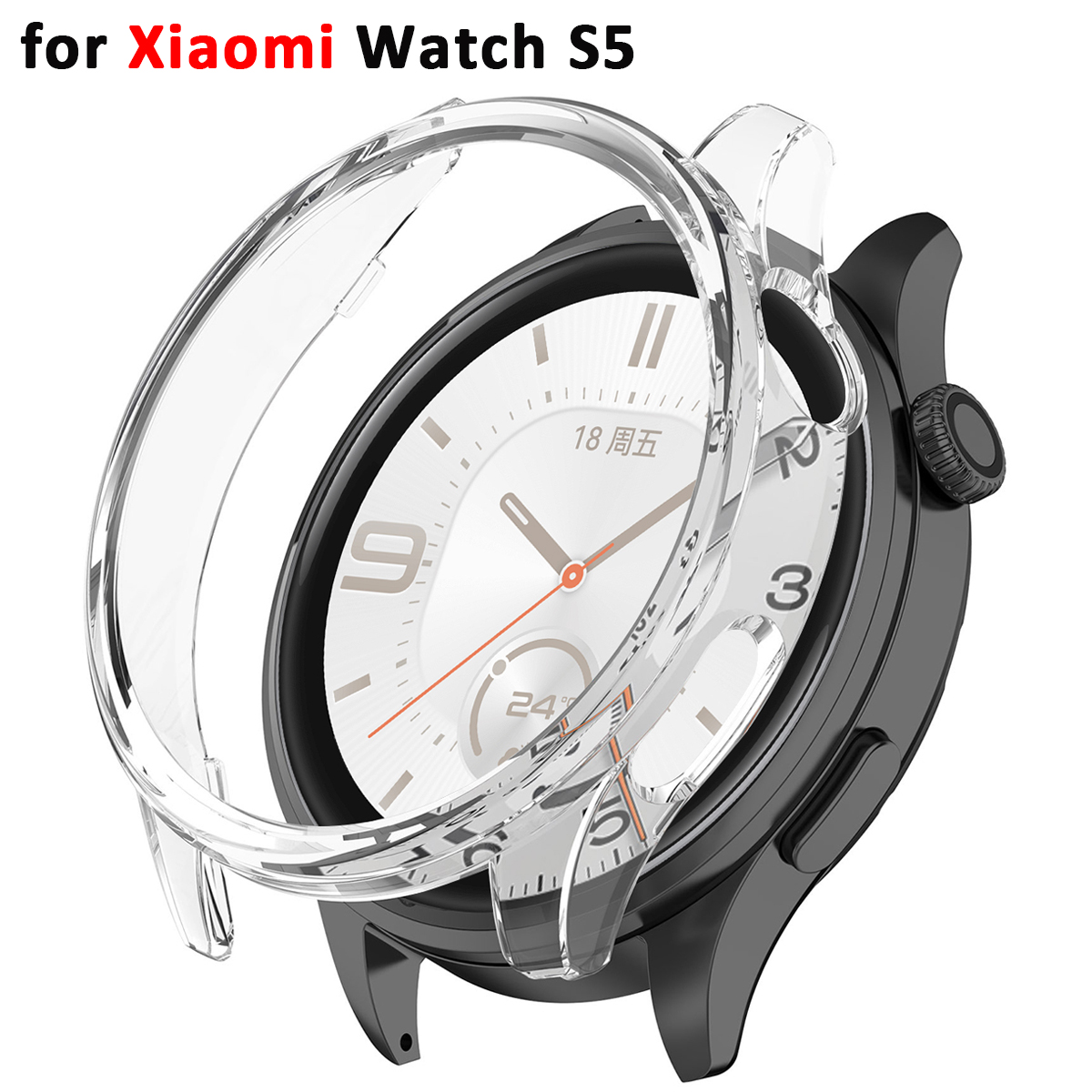 Xiaomi Smartwatch S4 Accessories - غطاء حماية مجوف لساعة شاومي S5