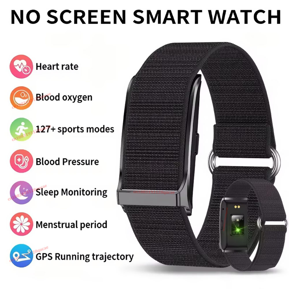 Smartwatch X12 - ساعة ذكية جديدة بدون شاشة للرجال،