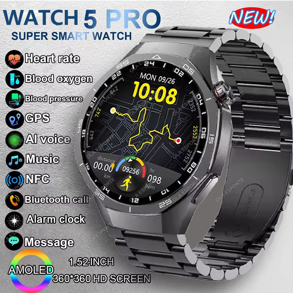 Smartwatch Face - ساعة ذكية جديدة 5 برو بشاشة