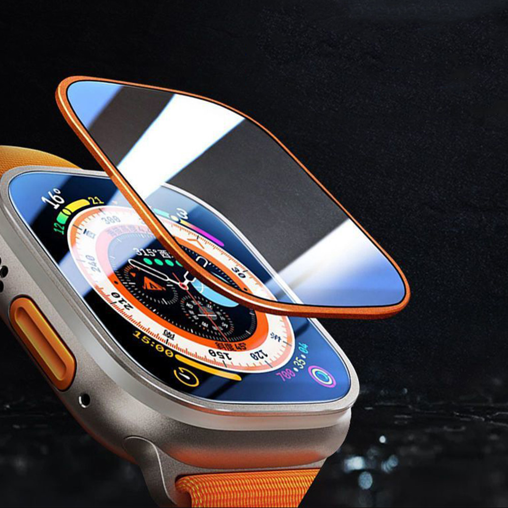 Smartwatch Band Accessories - طبقة من الزجاج المقسى لساعة أبل