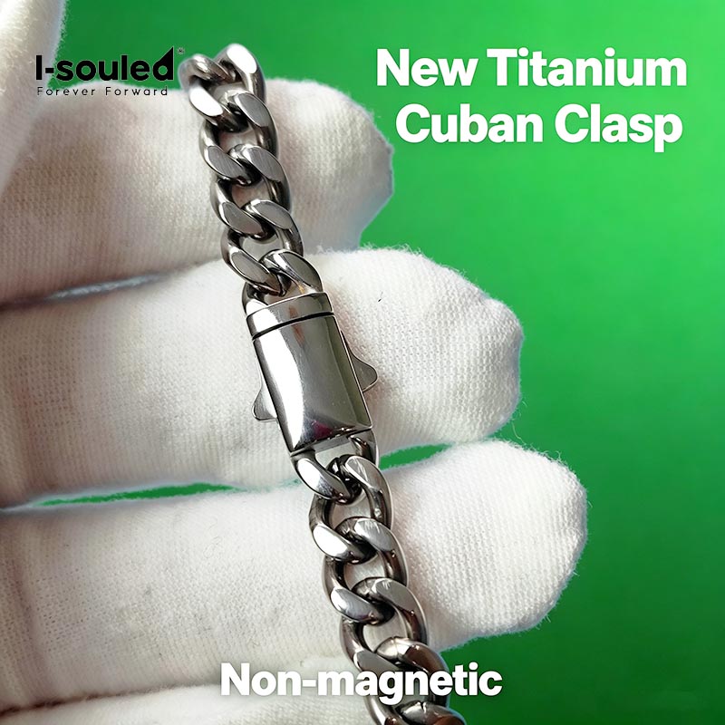 سوار سلسلة كوبان من التيتانيوم - مراجعة Ceramic Link Bracelet وسعره