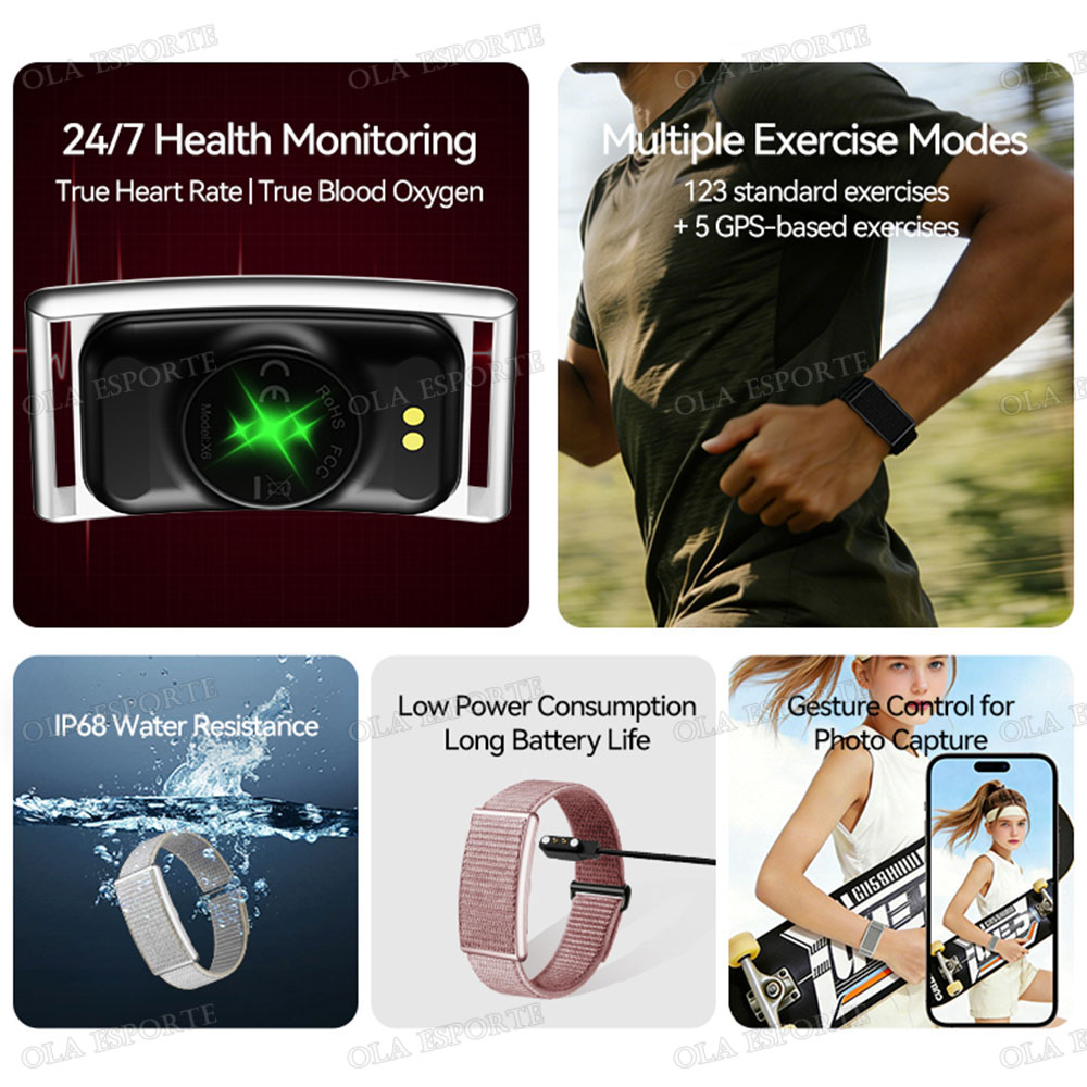 ساعة ذكية جديدة بدون شاشة للرج - مراجعة Smartwatch X12 وسعره