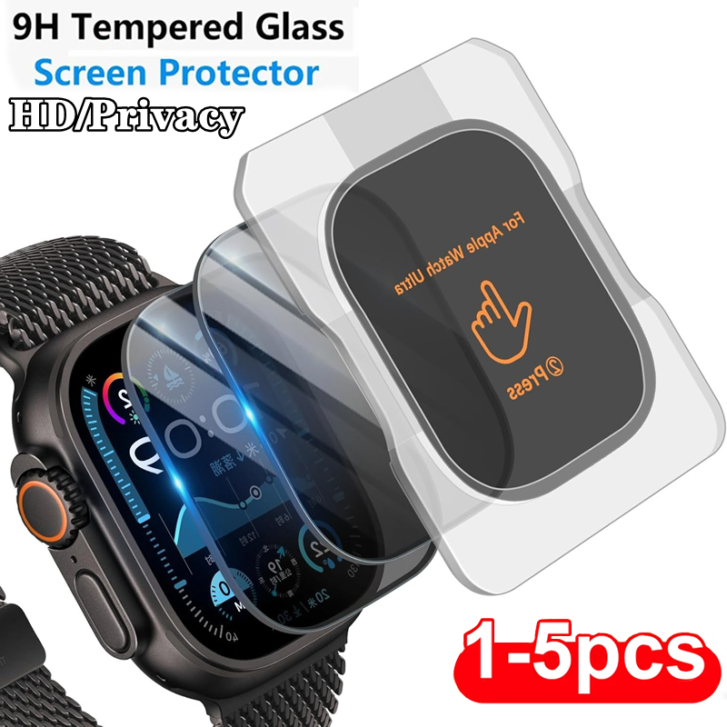 زجاج مقسى لساعة أبل Ultra2/3 4 - مراجعة Watch Case Bumper وسعره