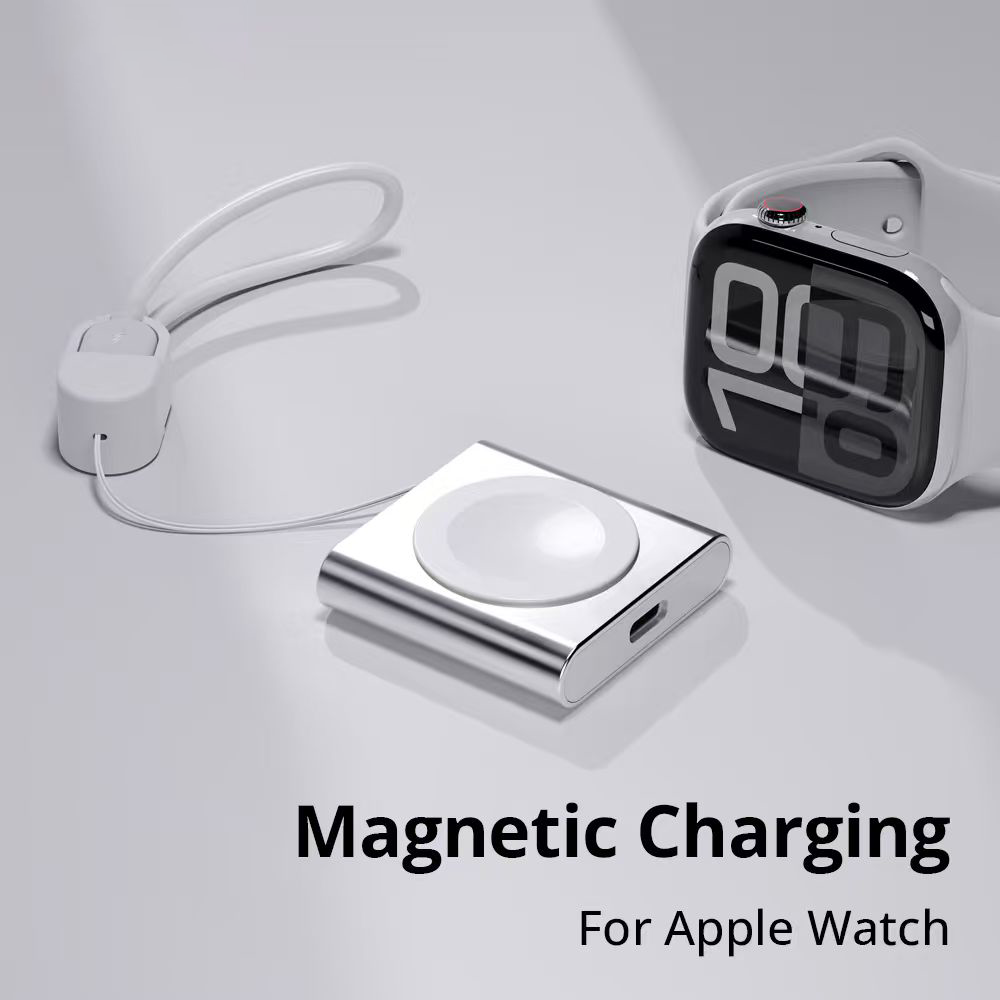 شاحن بونولا لساعة أبل، كابل US - مراجعة Watch Charger Cable وسعره
