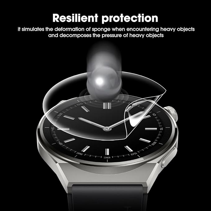 1-5 قطع من طبقة الهيدروجيل لسا - مراجعة Smartwatch Icon وسعره