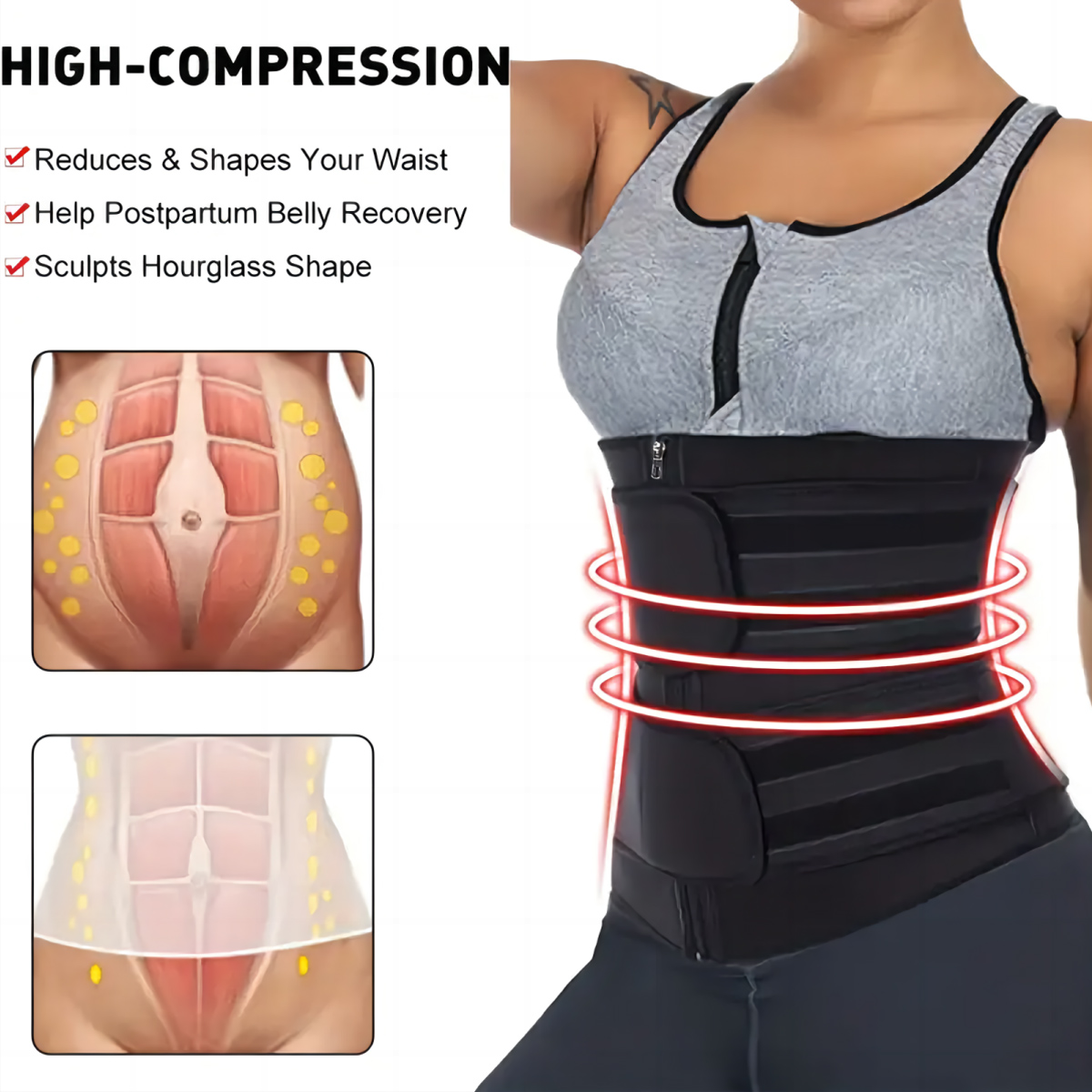 حزام تدريب الخصر للنساء بحزام  - مراجعة Rugged Sport Strap وسعره