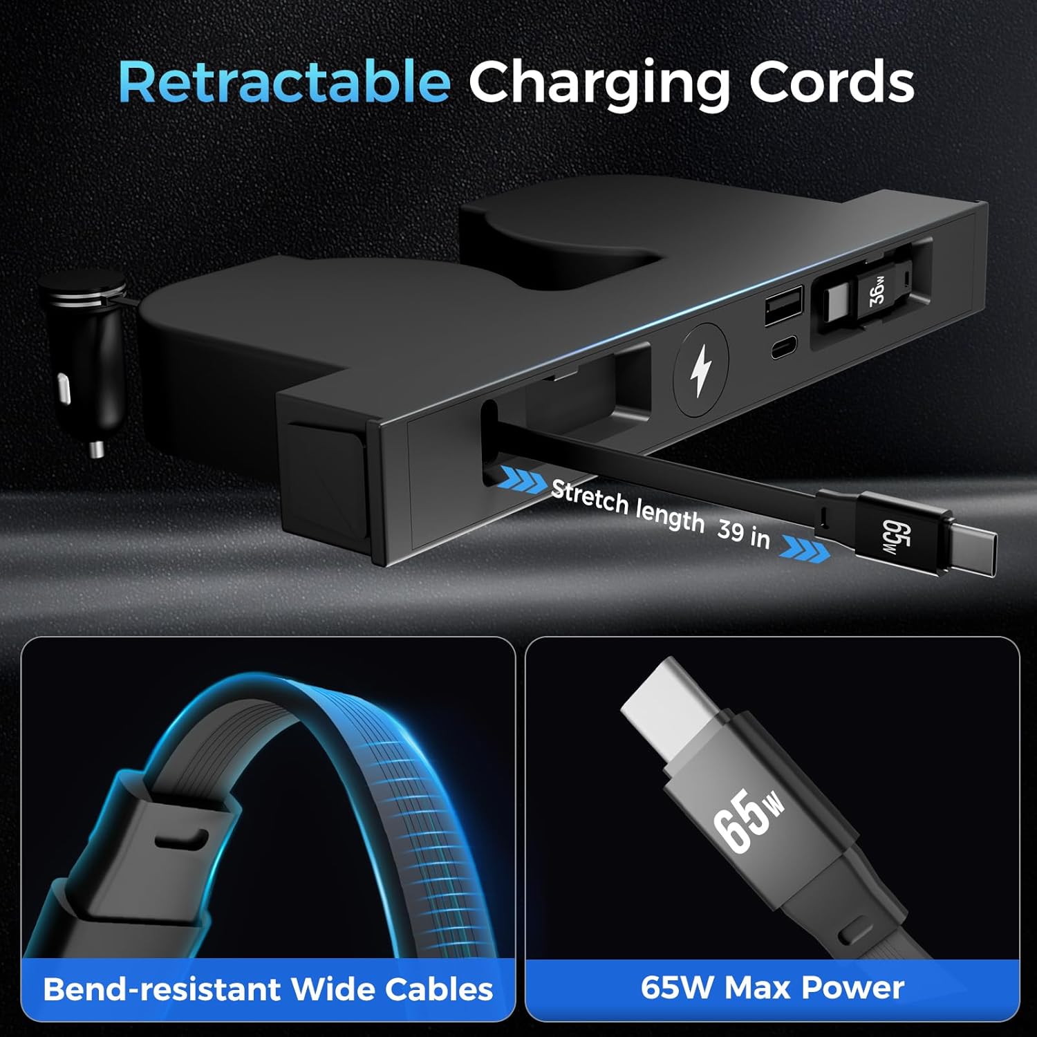 موزع USB لسيارة تسلا موديل Y/3 - مراجعة Watch Charger Cable وسعره