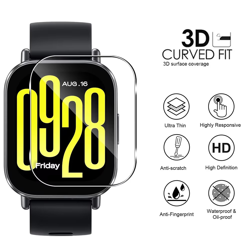 1-5 قطعة من الزجاج المقسى لساع - مراجعة Watch Case Bumper وسعره