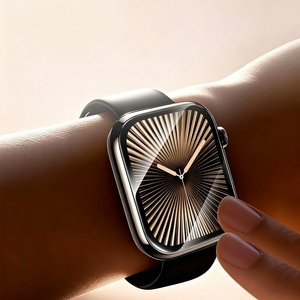 واقي شاشة لساعة أبل s11 s10 46 - مراجعة Smartwatch Icon وسعره