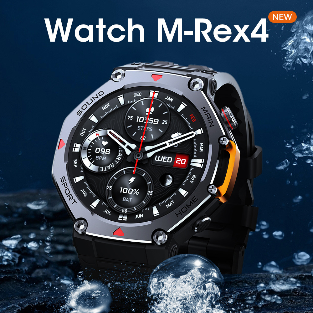 ساعة M REX4 الذكية للرياضة وال - مراجعة Smartwatch M Active وسعره
