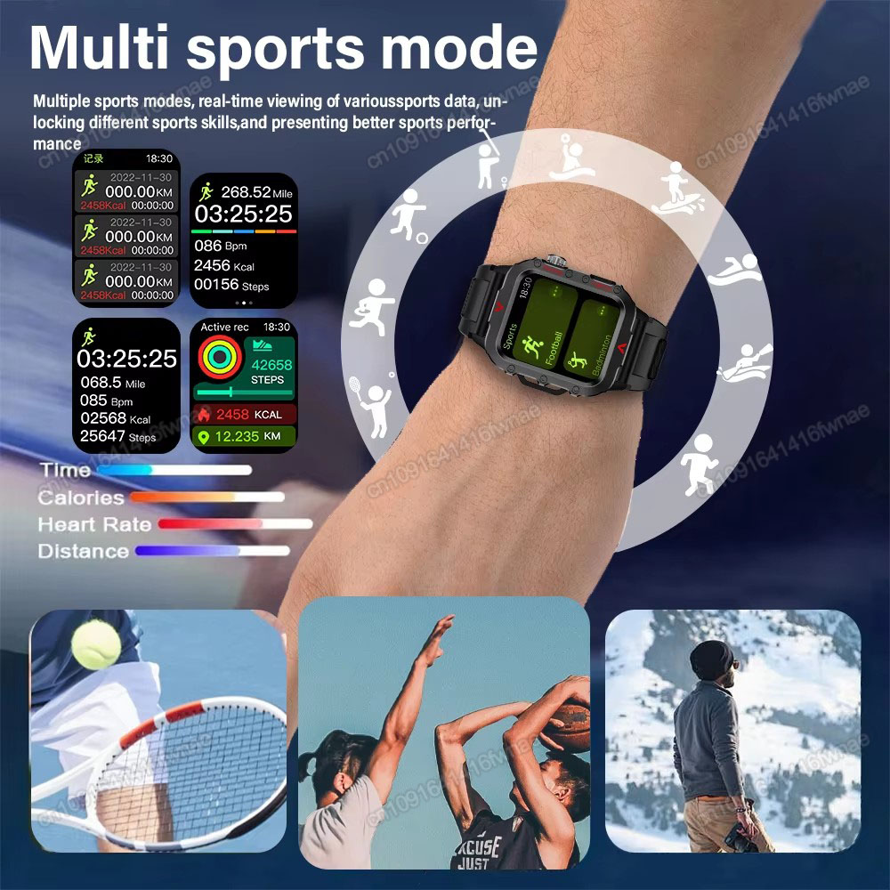 ساعة ذكية جديدة للرجال مع مصبا - مراجعة Smartwatch X12 وسعره