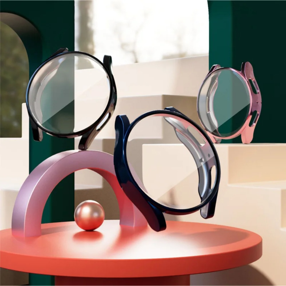 قطعتان من غطاء الحماية الشفاف  - مراجعة Accessories For Galaxy Watch 5 وسعره