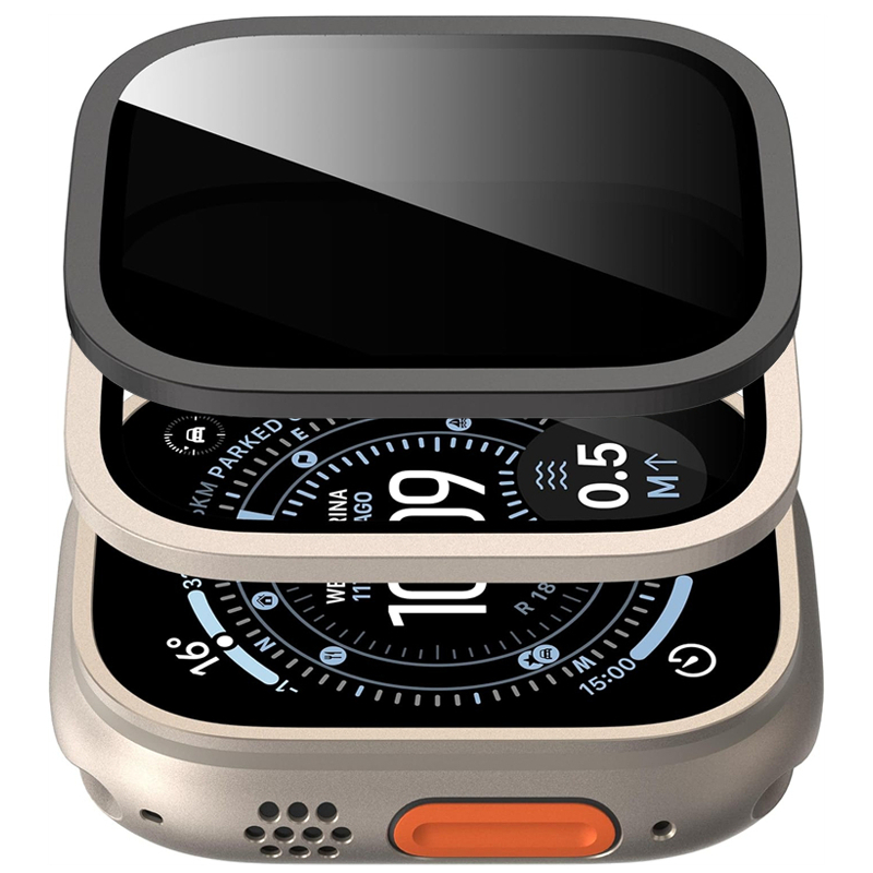 زجاج مقسى لساعة أبل ألترا 1/2/ - مراجعة Watch Case Bumper وسعره