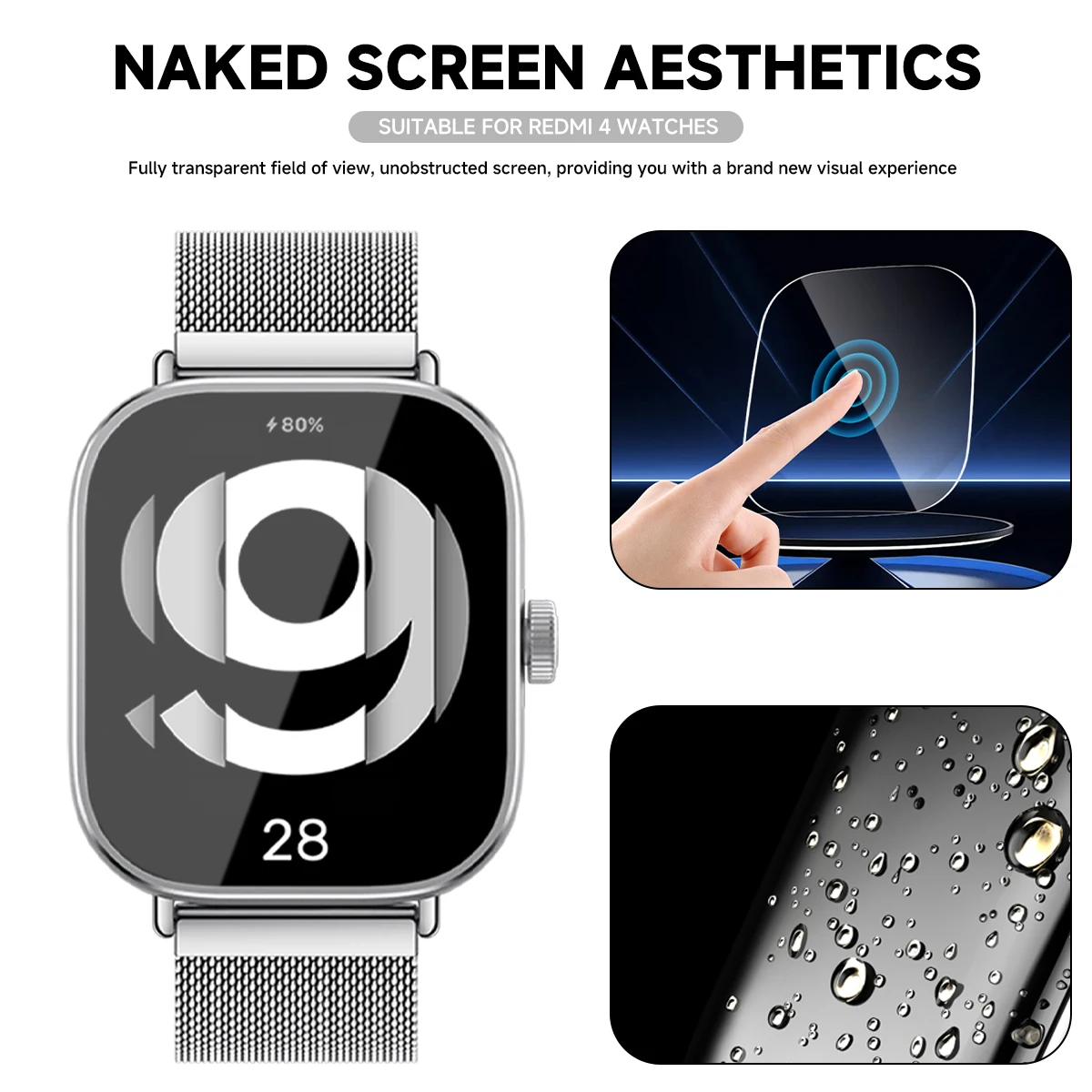 واقي شاشة من الزجاج المقسى لسا - مراجعة Smartwatch Icon وسعره