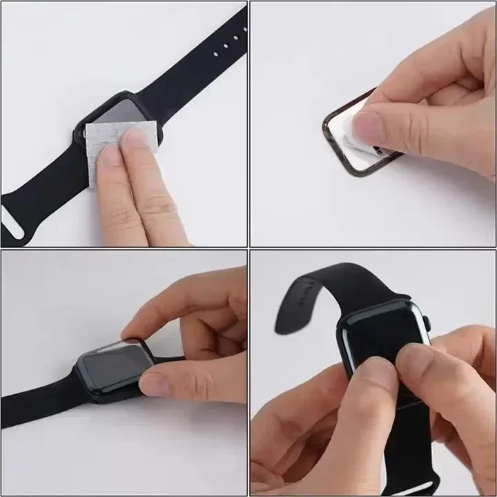 واقي شاشة لساعة أبل 44 مم 45 م - مراجعة Smartwatch Icon وسعره