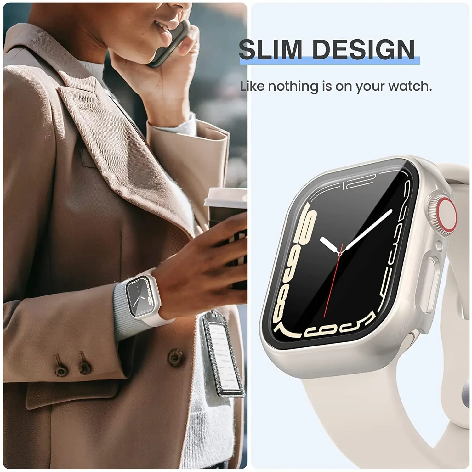3 حزمة غطاء من الزجاج المقسى ل - مراجعة Smartwatch Band Accessories وسعره