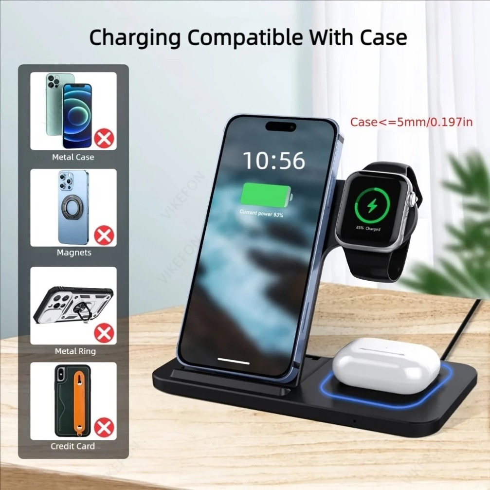 محطة شحن لاسلكية قابلة للطي 3  - مراجعة Watch Charger Cable وسعره