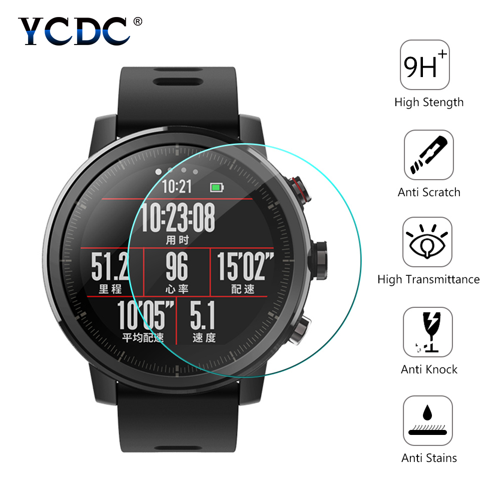 عبوتان من واقي الشاشة الزجاجي  - مراجعة Smartwatch Icon وسعره