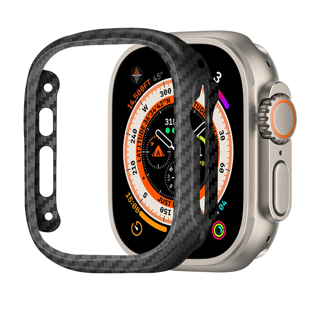 كيفلر ألياف الكربون رقيقة الحا - مراجعة Watch Case Bumper وسعره