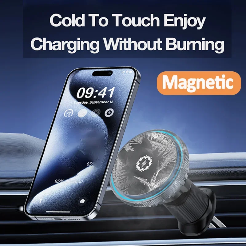 شاحن سيارة لاسلكي مغناطيسي بتق - مراجعة Watch Charger Cable وسعره