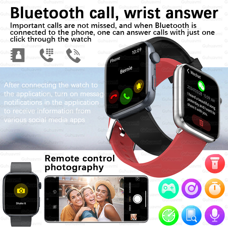 2025New NFC Smat ساعة نسائية 1 - مراجعة Smartwatch Face وسعره