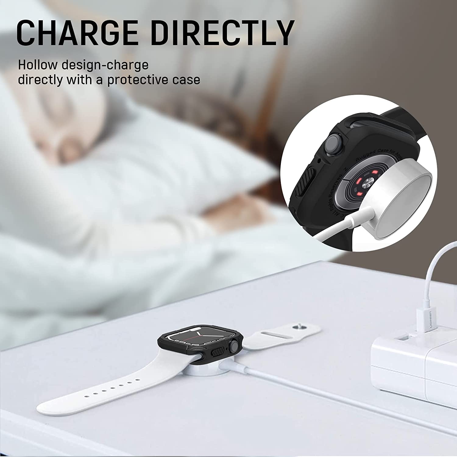 غطاء متين لساعة أبل 44 مم 40 م - مراجعة Smartwatch Band Accessories وسعره